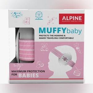 Alpine Muffy Baby Pink Ear Protection
